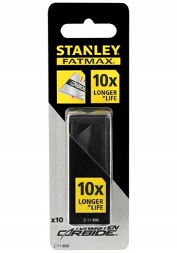 Лезвие трапециевидное для ножей 10 шт. Стэнли 2-11-800