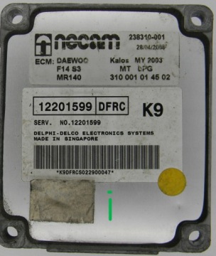 NECAM KOLTEC STEROWNIK LPG