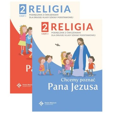 Pakiet Chcemy poznać Pana Jezusa 2 Podr + ćw cz1-2