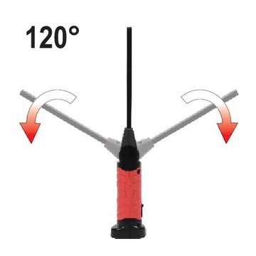 ЛАМПА YATO ДЛЯ МАСТЕРСКОЙ COB LED 5W+3W YT-08518