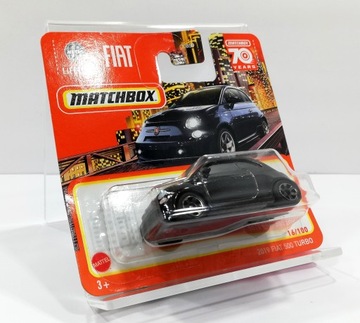 MATCHBOX 2019 FIAT 500 TURBO 16/100
