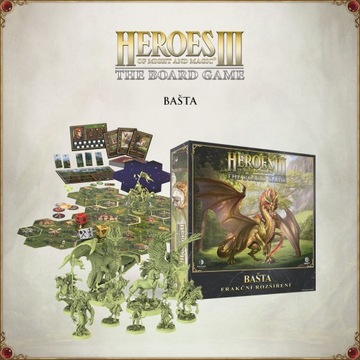 Desková hra Heroes of Might & Magic III CZ - Bašta (rozšíření)