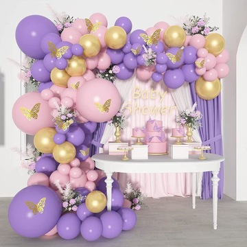 GIRLANDA BALONOWA ZESTAW 145 EL BALON URODZINY ROK