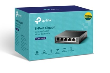 Коммутатор TP-LINK SG1005P 5 x GE (4 x PoE)