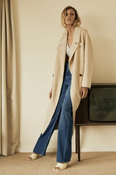 wełniany płaszcz z limitowanej edycji Zara S/36