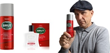 6 x BRUT DEO ATTRACTION TOTALE 200 ml / deo sprej
