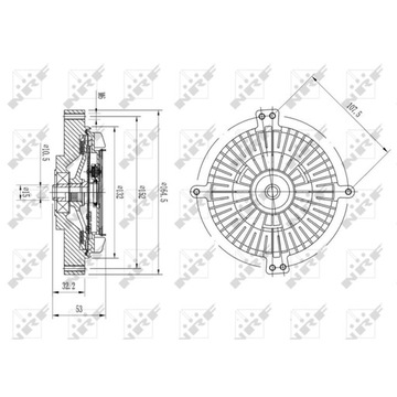 SPOJKA VISKO SPOJKA S W140 C140 SL R129 89-01