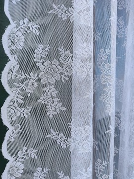 КОМПЛЕКТ ЖАККАРДОВЫХ ШТОР С ЛЕНТОЙ ГОТОВАЯ ШТОРА БЕЛАЯ ГОТОВАЯ ШТОРА 500Х230