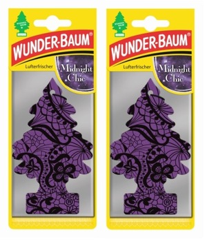 ZAPACH WUNDER BAUM CHOINKA ZAPACHOWA MIDNIGHT CHIC