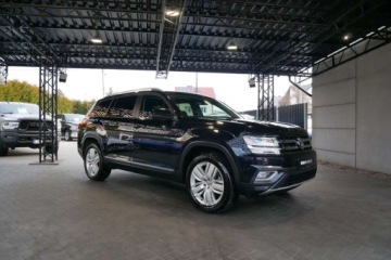 Volkswagen 2018 Volkswagen Atlas SEL Hak 4x4 3.6 V6 280KM Panorama Radar Kamera 3-Zone Air, zdjęcie 1