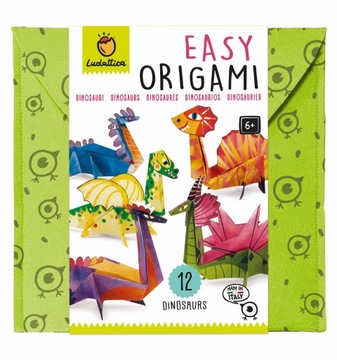 EASY ORIGAMI – zestaw kreatywny – DINOZAURY LUDATTICA