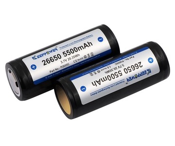 KEEPPOWER ICR26650-550PCM 5500 мАч литий-ионный аккумулятор 3,7 В с защитой