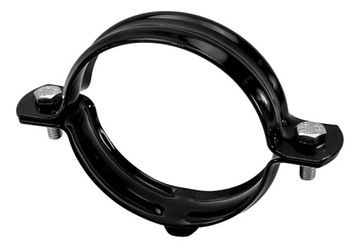 OBEJMA DO RUR SPUSTOWYCH METAL CZARNA fi 63 BRYZA