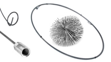 НАБОР ДЛЯ ЧИСТКИ ДЫМОХОДА СТАЛЬНАЯ ЩЕТКА 6М 175