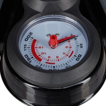 ВЕЛОСИПЕДНЫЙ НАСОС С МАНОМЕТРОМ АВТОМОБИЛЬНЫЙ НОЖНОЙ НАСОС МАНОМЕТР 14бар Шланг 98см