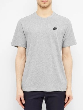 Nike t-shirt koszulka męska sportowa szara klasyczna 827021-068 XL