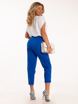 Удобные, модные женские брюки в рыбацком стиле на эластичном поясе, большие размеры, много размеров.