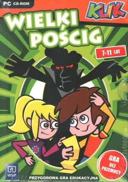 Klik Wielki Pościg PC Gra edukacyjna 7-11 Lat