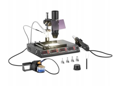 Lutownica 2w1 (na gorące powietrze i grotowa) Stamos Soldering 75 W