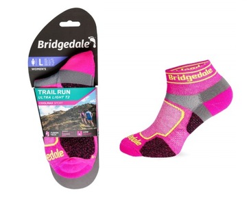 Skarpety Bridgedale UL T2 COOLMAX SPORT LD pink M