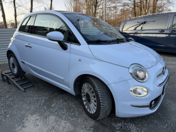 Fiat 500 II Hatchback 3d 1.2 69KM 2008 Fiat 500 Panorama Dach . Świat Led. Klimatyzacja, zdjęcie 2
