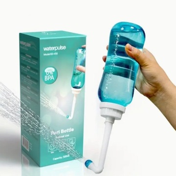 PRZENOŚNY POPORODOWA BUTELKA DO PODMYWANIA ZIELONY 500ML