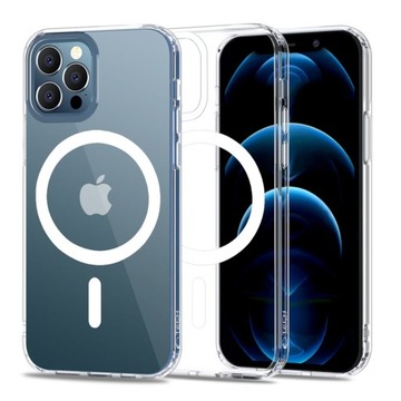 Etui do iPhone 12 / 12 Pro MagSafe case cover obudowa pokrowiec bezbarwny