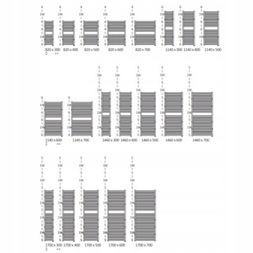 Электрорадиатор Lima 114 х 50 с ОДНИМ ТЭНом