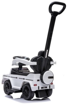 Детские ходунки-коляска Mercedes Benz G Class с белой толкачкой