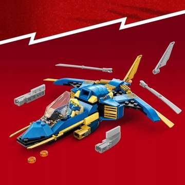 LEGO NINJAGO 6+ РЕАКТИВНЫЙ САМОЛЕТ JAYA EVO 71784