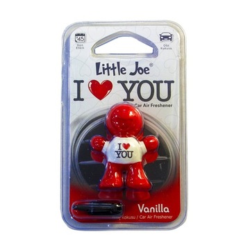 Освежитель аромата решетки автомобиля Little Joe I Love You, ваниль на День святого Валентина
