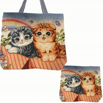 TORBA TOREBKA DAMSKA DUŻA POJEMNA PŁÓCIENNA SHOPPER KOSZYK WOREK KOLORY