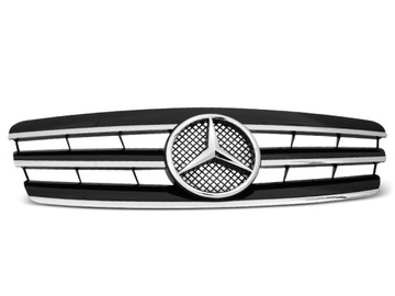 MASKA MERCEDES W203 00-07 CL STYLE BLACK SKŘÍŇKA