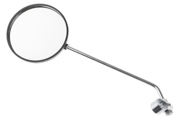 КРУГЛОЕ ВЕЛОСИПЕДНОЕ ЗЕРКАЛО, ПЛАСТИК. ДЛИНА 115 ММ