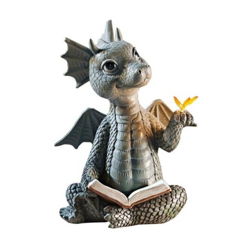 3 rodzaje gorąca sprzedaż Baby Dragon Garden rzeźb