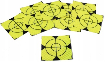 Мишень дальномерная, цвет морской волны 60х60мм, - 20 шт.