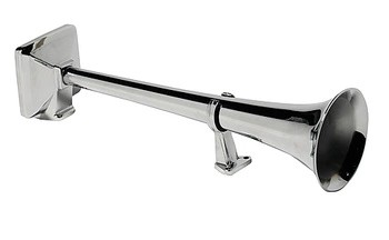 Pneumatický Signál Hadley (chromovaná Nerezová Ocel, Kulatý, 56 CM)