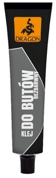 DRAGON KLEJ DO BUTÓW OBUWIA BEZBARWNY SILNY 50ML