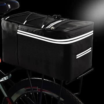 Сумка на задний багажник объемом 15 л, водонепроницаемая, для езды на велосипеде