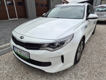 Kia Optima II 2017 Kia Optima Hybryda Plug-in 2017 bezwypadkowa zarejestrowana ful opcja doin, zdjęcie 2