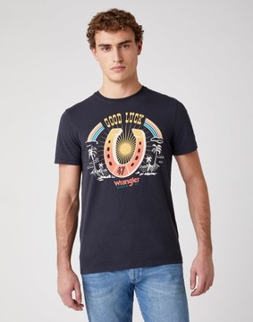 Męska koszulka t-shirt Wrangler SS COWBOY TEE M