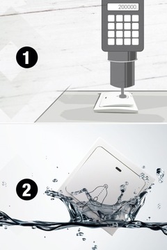 БЕСПРОВОДНОЙ НАРУЖНЫЙ ДВЕРНОЙ ЗВОНОК БЕЗ АККУМУЛЯТОРА LINBELL G1 ВОДОНЕПРОНИЦАЕМЫЙ IPX7