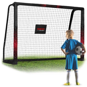 Bramka piłkarska do piłki nożnej duża 180x120x60 cm pokrowiec Neo-Sport