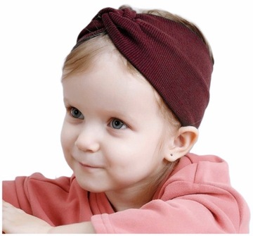 ШИРОКАЯ ПОВЯЗКА НА ГОЛОВЬ, бордовый