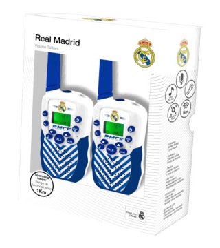 Реал мадрид Рації 2 шт. Рація Walkie talkie 1 км ліхтарик LED