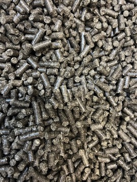 Pellet z ŁUSKI SŁONECZNIKA opał worek 15kg