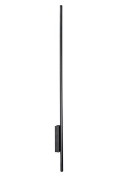 Kinkiet ścienny LED liniowy czarny do salonu spialni 120 cm IdeaLED
