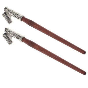 2 Pcs Dip Pen Oblique Calligraphy Holders Office Supplies Handles Student