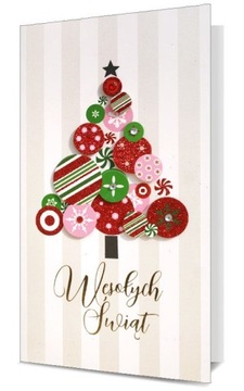 Kartka Świąteczna - Wesołych Świąt