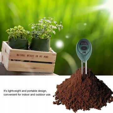 ТЕСТЕР ВЛАЖНОСТИ ПОЧВЫ ГИГРОМЕТР РАСТИТЕЛЬНЫЙ ТЕСТЕР